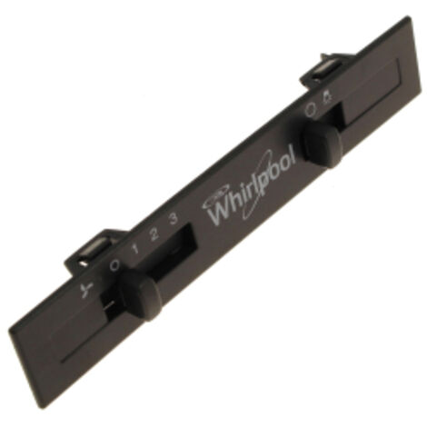 BANDEAU DE COMMANDE pour HOTTE WHIRLPOOL - 481245310974