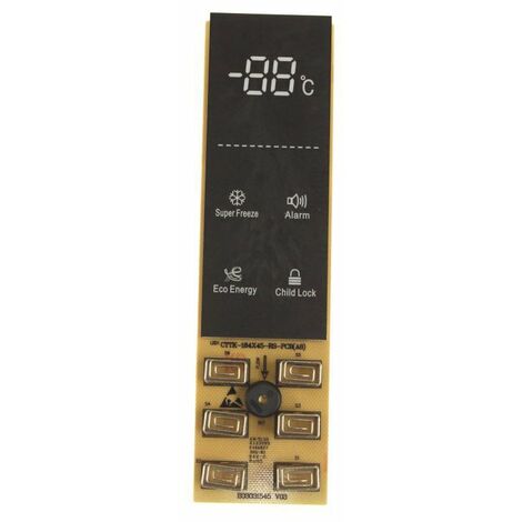 MODULE AFFICHEUR POUR CONGELATEUR BRANDT - AS0034005 (1/2)