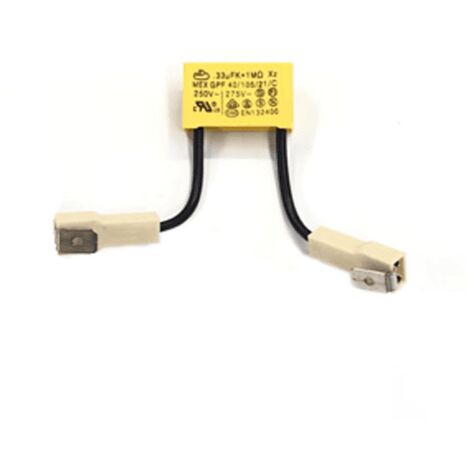 Condensateur 0.33µF pour entretien linge – Compatible modèles Polti – Performance optimale pour nettoyage vapeur