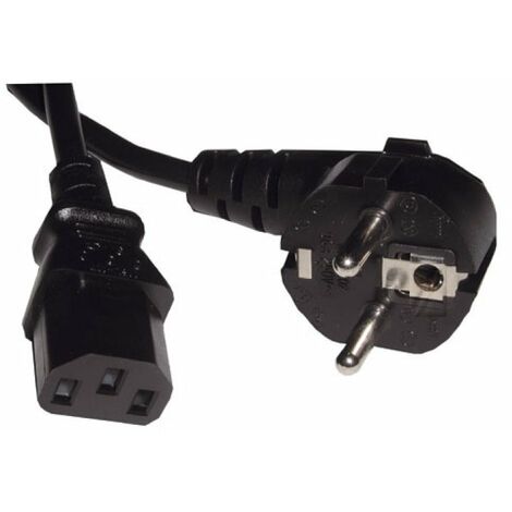 CORDON SECTEUR "FROID" 2,5M. NOIR POUR PETIT ELECTROMENAGER SEB - SS-992655 (1/2)
