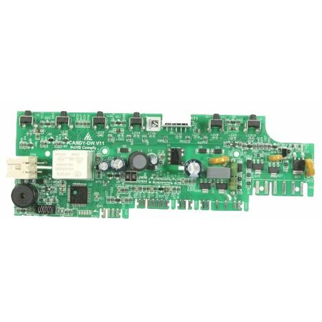 MODULE PROGRAMMÉ POUR LAVE VAISSELLE CANDY - 49035228 (1/2)