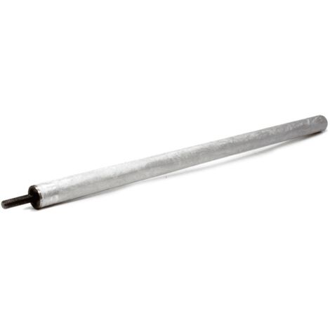 Anode de résistance de chauffe-eau 450 x 21 x 8 mm – Protection contre corrosion – Compatible chauffe-eaux M8 – Longueur 600 mm