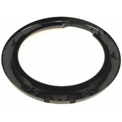 CADRE EXTERIEUR HUBLOT NOIR pour LAVE LINGE CANDY - 41044325 (1/2)