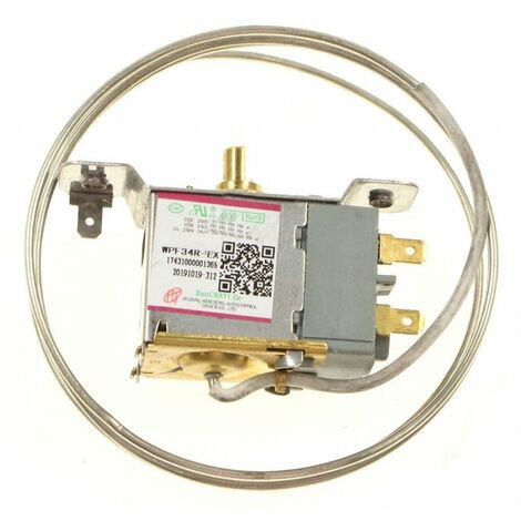 FAR – Thermostat WPF34R-EX pour congélateur – Contrôle précis de la température – Compatible modèles K4145 et K4145/2 – Pièce détachée incluse