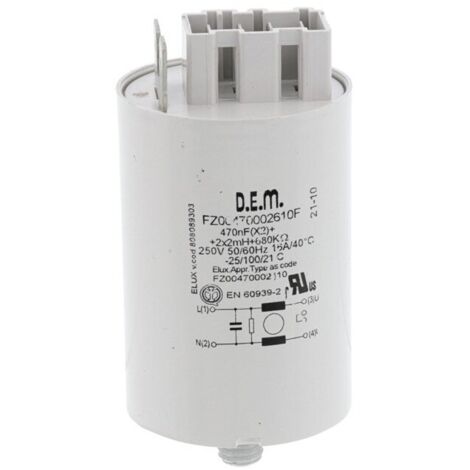 FILTRE ANTIPARASITE POUR SECHE LINGE ELECTROLUX - 8080893038 (1/4)
