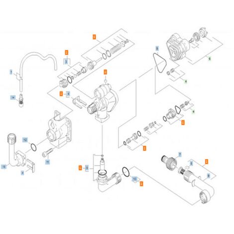 BOITIER DE COMMANDE COMPLET PIECE DE REC POUR NETTOYEUR HAUTE-PRESSION KARCHER - 97550470
