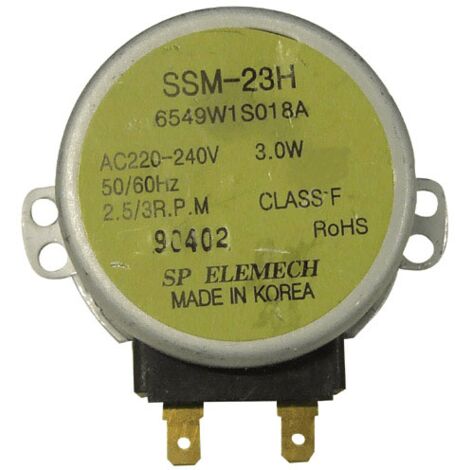 MOTEUR ENTRAINEUR PLATEAU pour MICRO ONDES SIEMENS - 00489688 (1/3)
