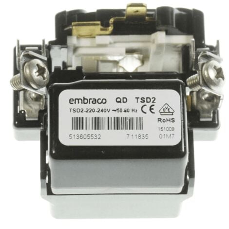 RELAIS DE DEMARRAGE EMBRACO TSD2 Pour REFRIGERATEUR BOSCH