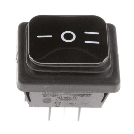 INTERRUPTEUR 2 POSITIONS (6 CONTACTS) POUR TABLE DE CUISSON WHIRLPOOL - 107404541 (1/3)