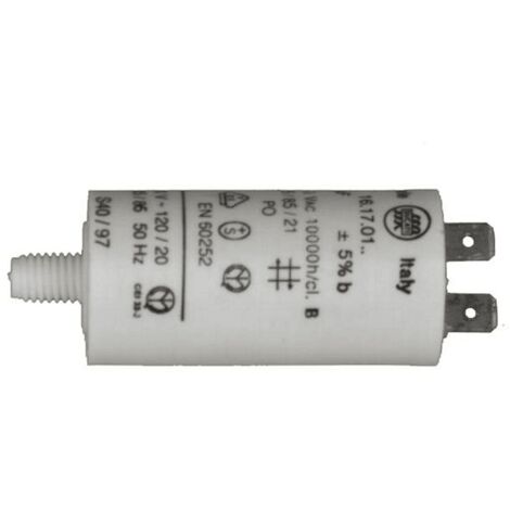 CONDENSATEUR 5ΜF 350 V BK 43 X 55 M/M POUR REFRIGERATEUR SAMSUNG - 2501001186 (1/2)