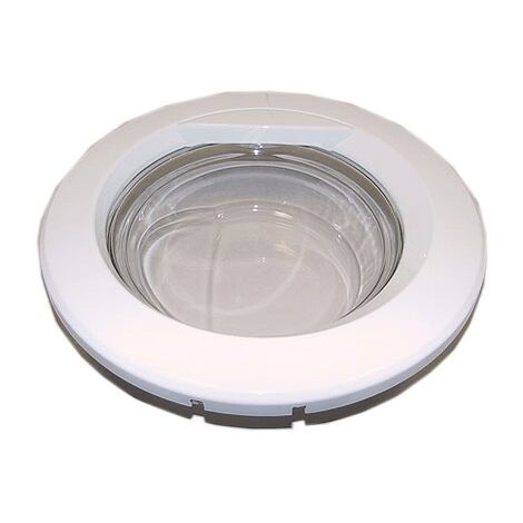 PORTE HUBLOT COMPLETE AVEC POIGNEE ET CHARNIERE POUR LAVE LINGE LG - 3212EN1003B (1/3)