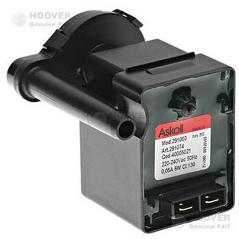 Pompe de vidange 40005021 – Compatible Candy et Hoover – Puissance 5W – Tension 240V – Évacuation efficace pour sèche-linge