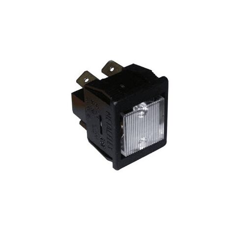 INTERRUPTEUR POUSSOIR LUMINEUX POUR REFRIGERATEUR FAGOR - 41X6827 (1/2)