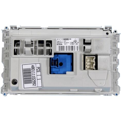 PLATINE DE CONTROLE PROGRAMMEE POUR LAVE LINGE WHIRLPOOL - 480111102992