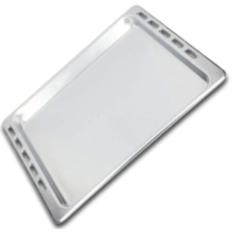 Plaque lèche frites aluminium 37,5x45cm 480121103481 – Compatible WHIRLPOOL – Nettoyage facile des graisses et résidus (1/2)