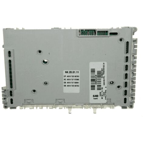 PLATINE CONTROL NON PROGRAMMEE VIERGE POUR LAVE VAISSELLE   WHIRLPOOL - 480140102483 (1/2)