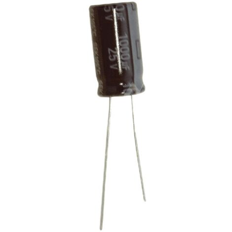 Whirlpool – Condensateur 1000µF 25V pour congélateur – Remplace le 1000µF 16V – Compatible avec modèles AFG7260, AFG8180 – Pièce détachée neuve - 1000uf-25v (1/3)