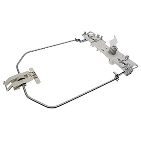 BLOC ROULETTE AVANT ASSEMBLE pour LAVE LINGE BRANDT - 52X5384 (1/2)