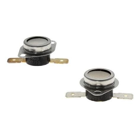 JEU DE 2 THERMOSTATS pour SECHE LINGE CANDY - 57581 (1/3)