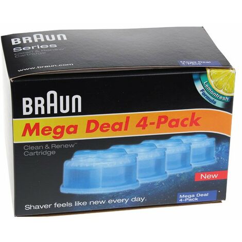 RECHARGE LOTION NETTOYANTES 4 PIECES POUR PETIT ELECTROMENAGER BRAUN - 65331708 (1/2)