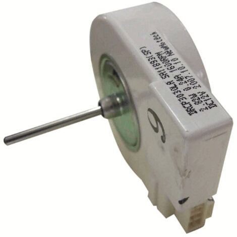 MOTEUR DE VENTILATEUR CONDENSEUR 1550RPM 12V 210MA POUR REFRIGERATEUR SAMSUNG - 6620113 (1/4)