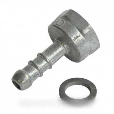 Embout tétine gaz butane 1/2' femelle avec joint – Compatible four et cuisinière – Installation facile – Sécurise l'alimentation en gaz – Clearit