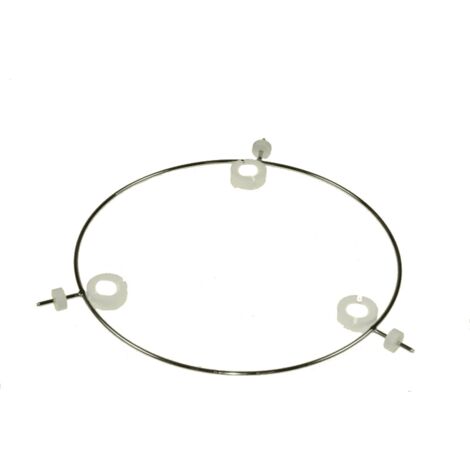 Support plateau à roulettes (72X9349, AS0080843) Four micro-ondes ARISTON HOTPOINT, BRANDT, DE DIETRICH, FAGOR, SANGIORGIO, SAUTE, SAUTER, THERMOR, THOMSON (1/2)