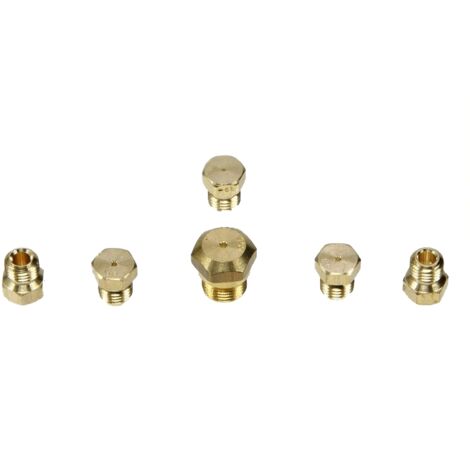 JEU INJECTEUR GAZ BUTANE X 6 POUR CUISINIERE TECNOGAS - 774029300 (1/3)