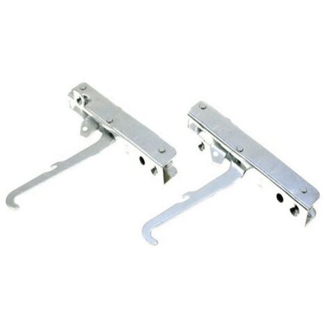 CHARNIERES DE PORTE FOUR DROITE + GAUCHE POUR CUISINIERE LACANCHE - 87271 (1/3)