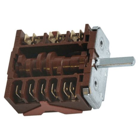 COMMUTATEUR 7P 46.27266.813 POUR FOUR ROSIERES - 93756641 (1/4)