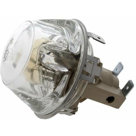 Lampe complète avec hublot d'origine (C00078426) Four, cuisinière ARISTON HOTPOINT, CANNON, INDESIT, SCHOLTES, WHIRLPOOL (1/3)