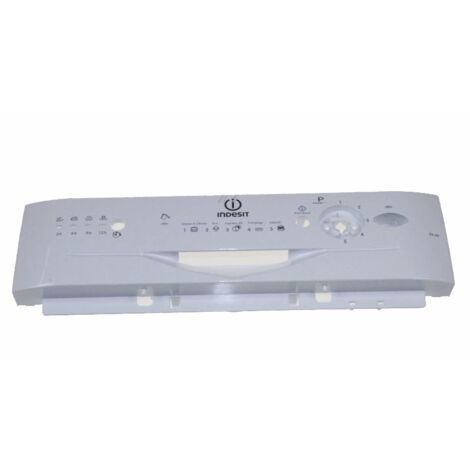 TABLAU DE BORD BLANC IDL42FR REP 14 POUR LAVE VAISSELLE INDESIT - C00111074 (1/4)