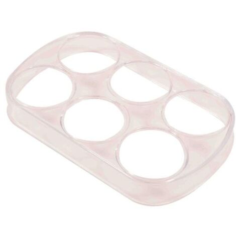 BAC A OEUFS (6) BLANC POUR REFRIGERATEUR INDESIT - C00114690 (1/3)