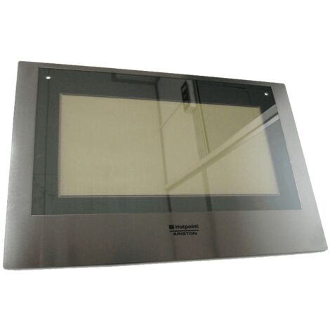 VERRE PORTE FOUR FZ66C IX+EQUERR. ROHS POUR FOUR ARISTON - C00257722
