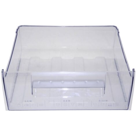 Tiroir supérieur pour congélateur – Dimensions 38.5 x 38 x 14 cm – Compatible avec modèles Haier DD1-12, HFZ136AA, HRFZ-316AA