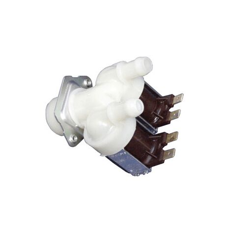 ELECTROVANNE 2 VOIES 180° LV POUR LAVE VAISSELLE BRANDT - 31X1358 (1/2)