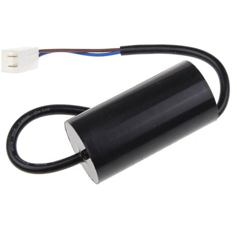 CONDENSATEUR AVEC CABLE 25 ÎśF pour NETTOYEUR HAUTE-PRESSION... (1/2)