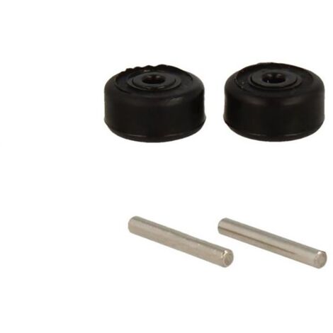 Roues avec axe pour aspirateur Rowenta – Compatible modèles RH9679WO/4Q0, RH9611WO/4Q2 – Longueur 50mm – Largeur 30mm