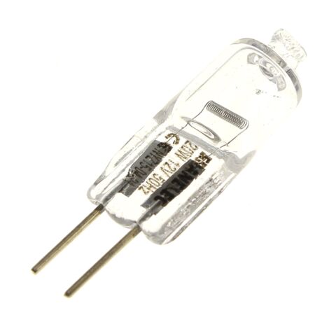 Smeg – Ampoule halogène 20W 12V G4 pour hotte – Lumière blanche chaude 3000K – Durée de vie 1000h – 824610532