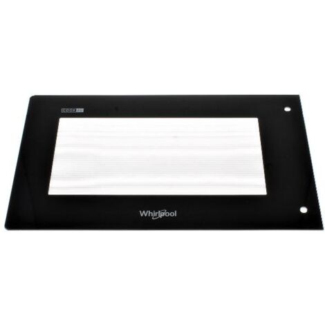 Vitre + Contre-porte Pour Micro-ondes Whirlpool - Réf 482000099618 - Neuve