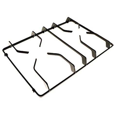 GRILLE 2 FEUX + PATINS COTE DROIT POUR TABLE DE CUISSON DE DIETRICH - 74X8899 (1/2)