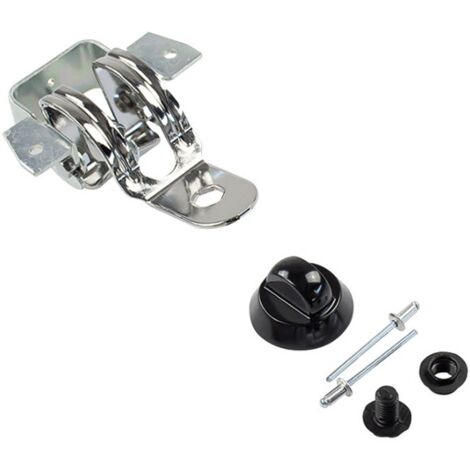 CHARNIERE COUVERCLE AVEC VIS DE FIXATION POUR REFRIGERATEUR DOMETIC - 105310192 (1/2)