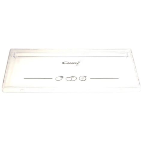PIECE FRONTALE BAC A LEGUMES POUR REFRIGERATEUR CANDY - 49034184 (1/2)