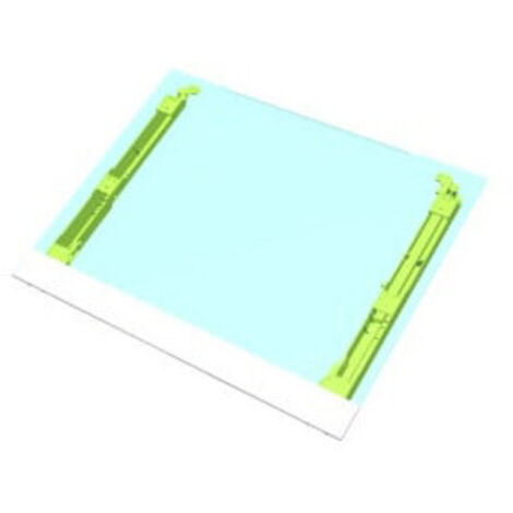 VITRE EXTÉRIEURE 596X466 INOX POUR FOUR ELECTROLUX - 14014477208