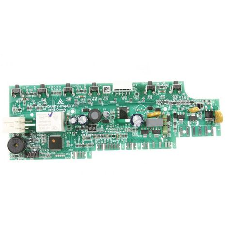 MODULE DE CONTROLE POUR LAVE VAISSELLE CANDY - 49038907 (1/2)