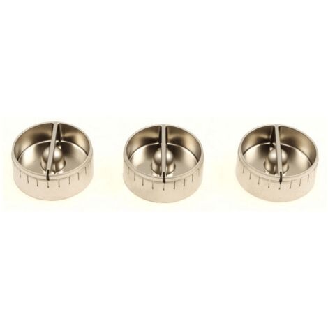 BOUTONS ROTATIF SATINE POUR CUISINIERE DOMETIC - 407145126 (1/3)