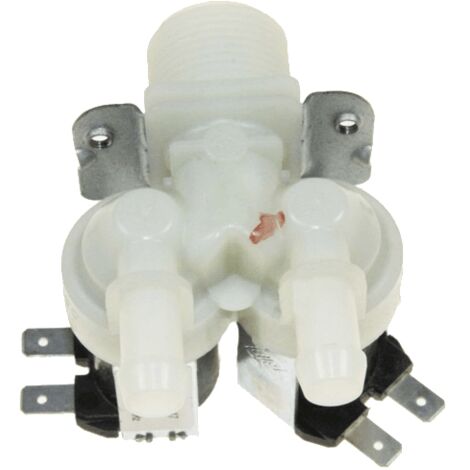 ELECTROVANNE 2 VOIES 180° POUR LAVE LINGE HAIER - 49046283 (1/2)