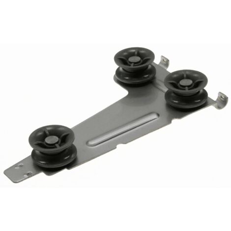 ENSEMBLE ROULETTES  GAUCHE PANIER SUP POUR LAVE VAISSELLE   BRANDT - AS0039191 (1/2)