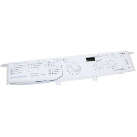 TABLEAU DE BORD AVEC POIGNEE DU TIROIR A PRODUITS POUR LAVE LINGE INDESIT - C00508261