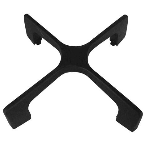 Grille de brûleur en fonte noire 480121104225 – Pour petit brûleur – Compatible avec modèles Whirlpool – Cuisson uniforme et performance améliorée (1/4)